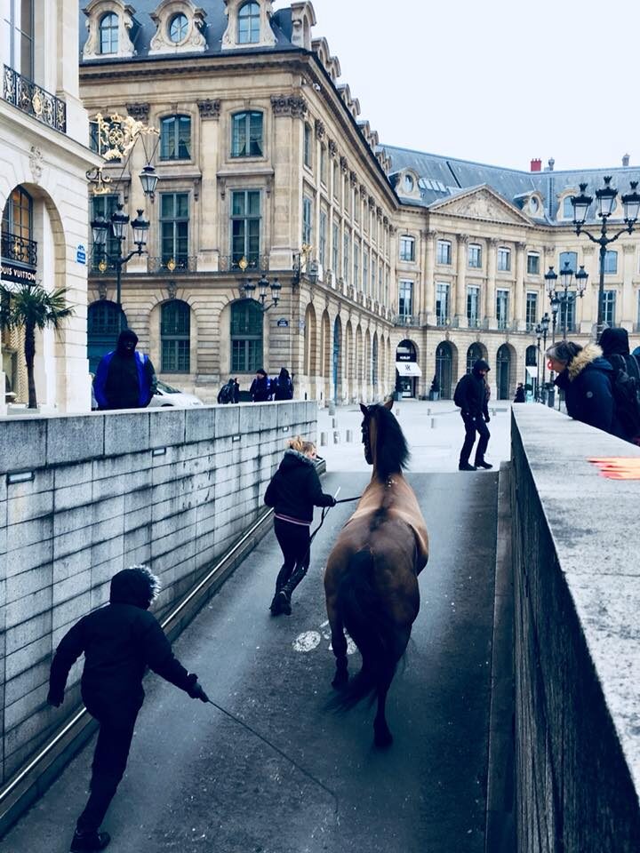Tournage place Vendôme