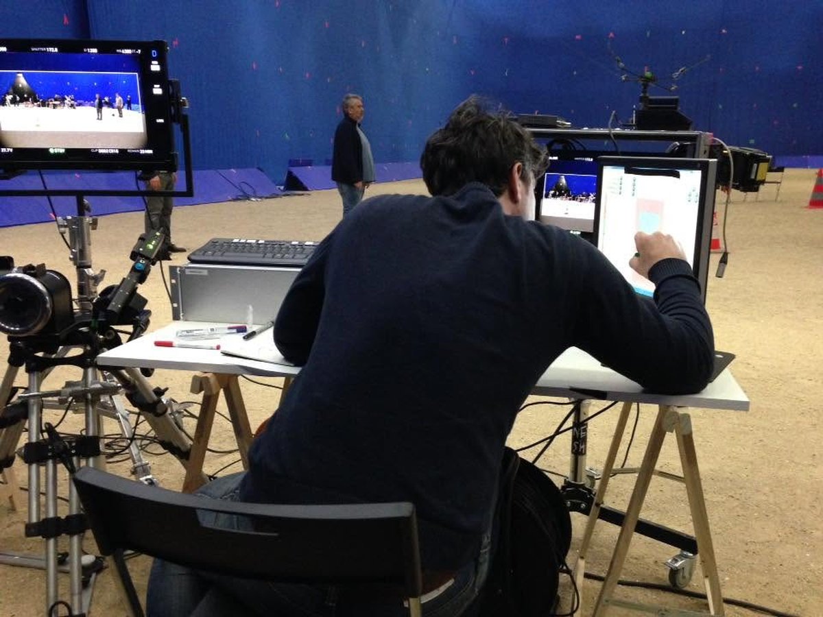 Valérian — le combo image sur le plateau, mouvement de caméra sur cablecam